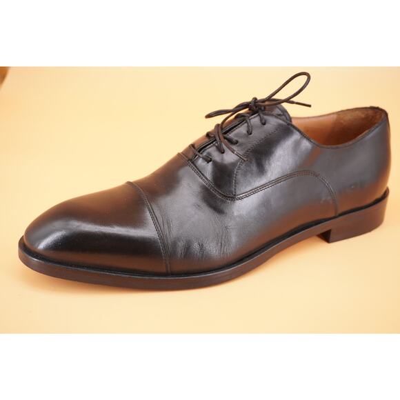 To Boot New York Dover Cap Toe Black Leather Oxfords Size 13 Men Adam Derrick main image 7